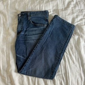 Mens Adriano Goldschmied the matchbox slim straight jeans 36x34